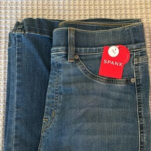 Spanx Medium Tall wide leg jeans